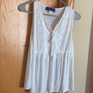 Boutique blouse tank top